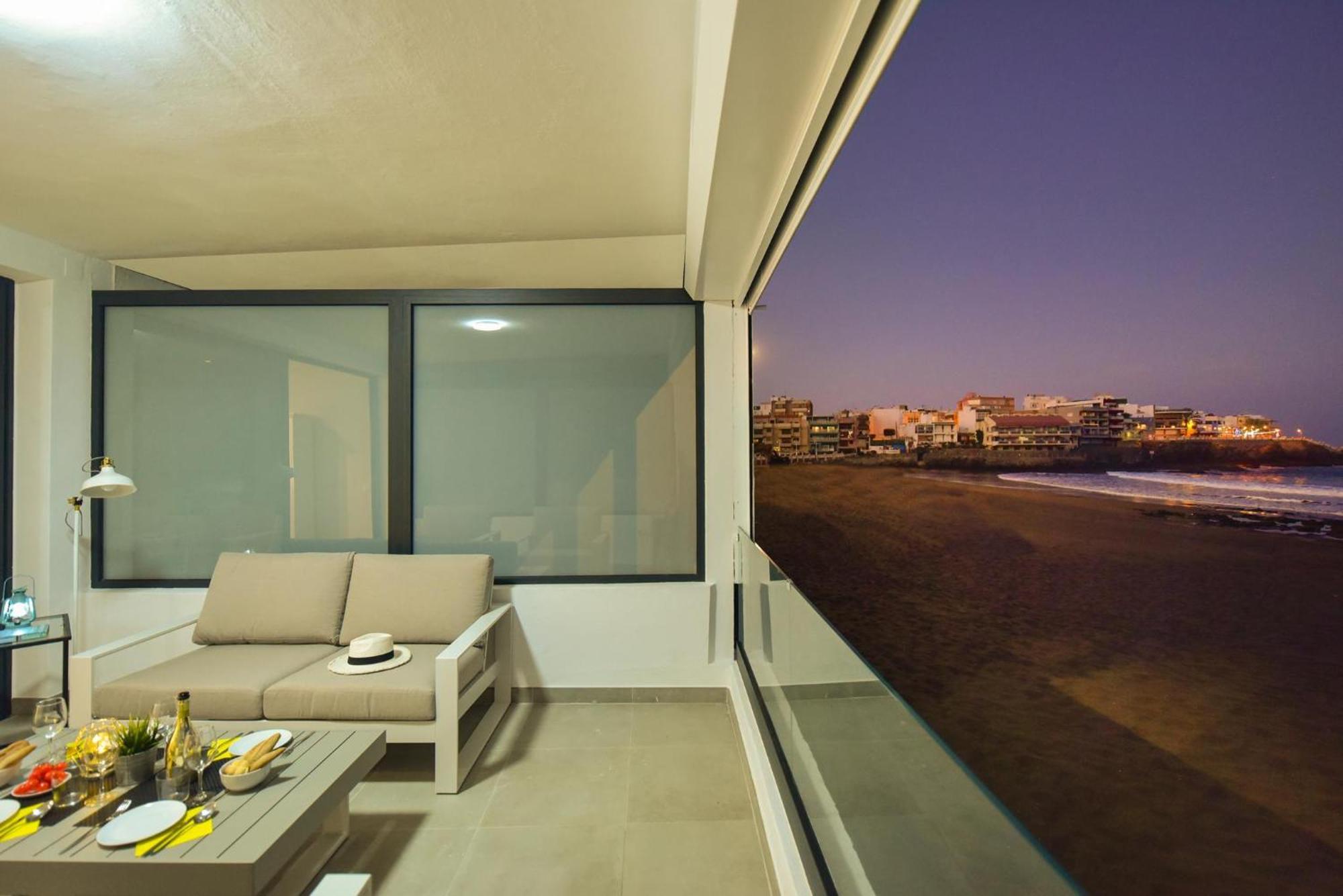Ferienwohnung La Terraza De Salinetas Telde Exterior foto
